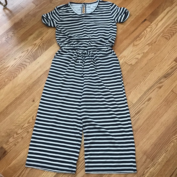 old navy boucle jumpsuit